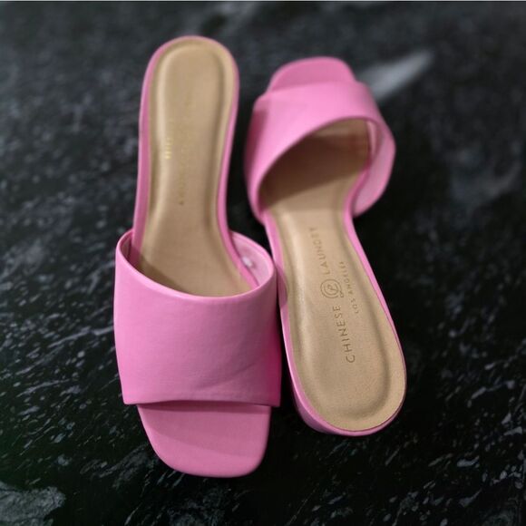 BRAND NEW CHINESSE LAUNDRY ELEGANT WOMEN's BLOCK HEEL SQUARE TOE SANDAL - Picture 5 of 15